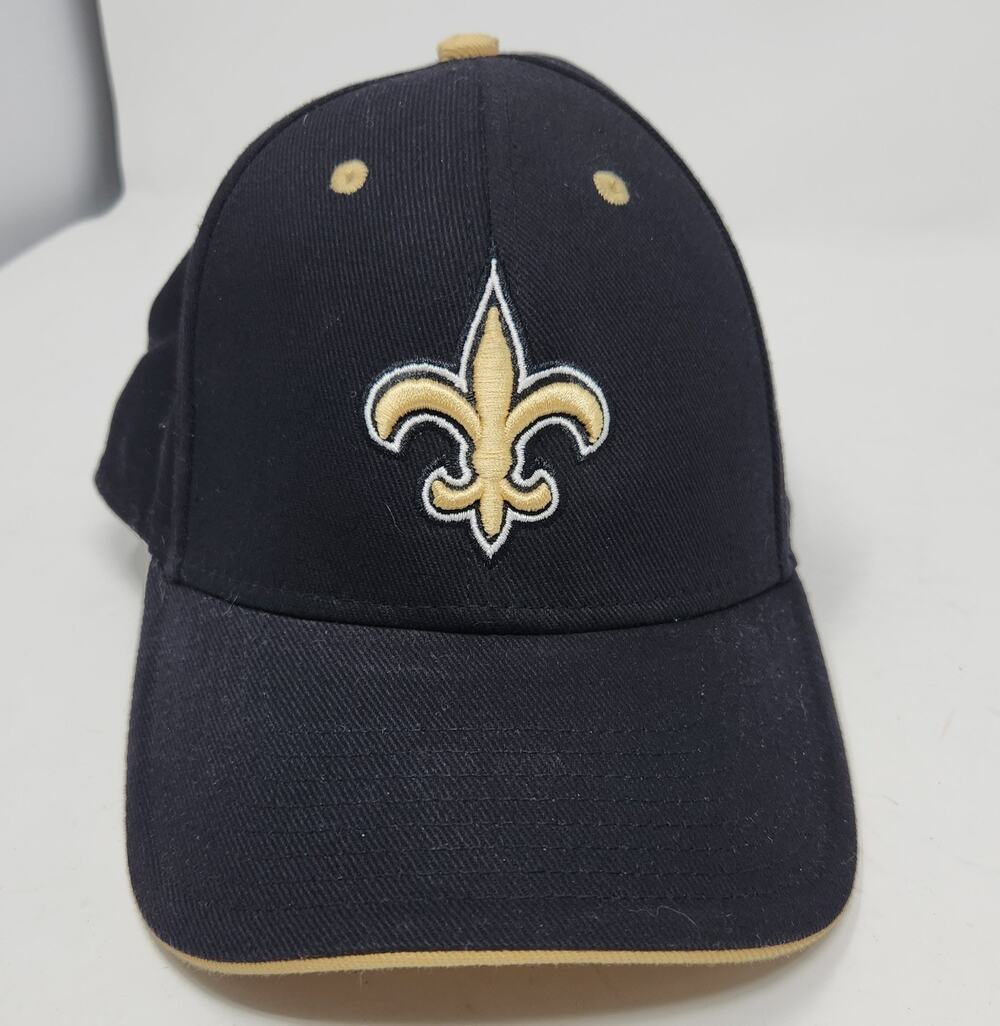New Orleans Saints Cap Hat Adjustable Strap One Size NFL Football